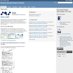 Shared Questionnaire System - Panoramica - Shared Questionnaire System