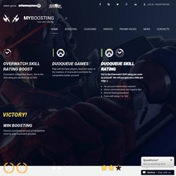 Overwatch competitive boosting