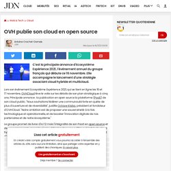 OVH publie son cloud en open source