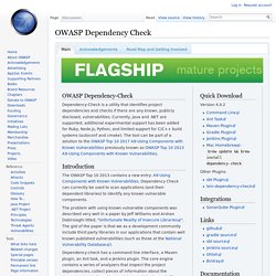 OWASP Dependency Check