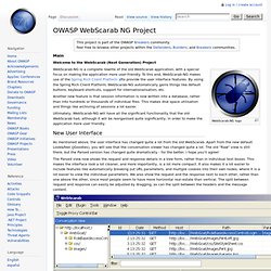 OWASP WebScarab NG Project