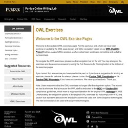 OWL Exercises