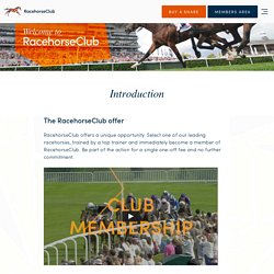 Own Racehorse Club shares