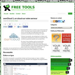ownCloud 3, un cloud sur votre serveur