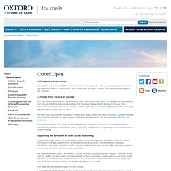 Oxford Open
