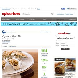 Oysters Bienville Recipe