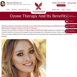 Ozone Therapy And Its Benefits