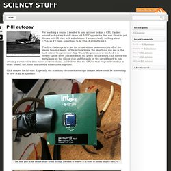 P-III autopsy « Sciency stuff
