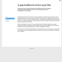 P2P toolbox to reviver your City - about