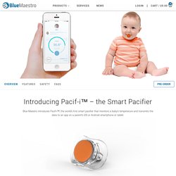 Pacifi Smart Pacifier - Blue Maestro