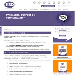 Packaging, support de communication