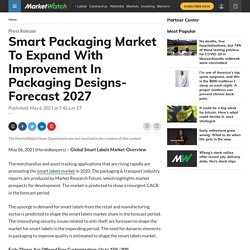 Smart Packaging Market To Expand With Improvement In Packaging Designs- Forecast 2027