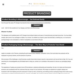 Product Packaging Design Mississauga