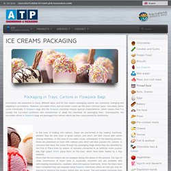 CONDITIONNEMENT DE GLACES