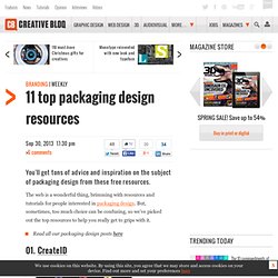 10 top packaging design resources