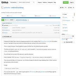packetlss/android-locdump - GitHub