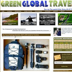 Travel Packing Checklist: GGT's Gift Guide for Travelers