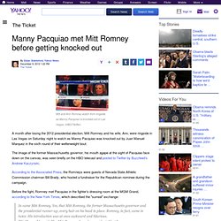 Pacquiao Meets Romney