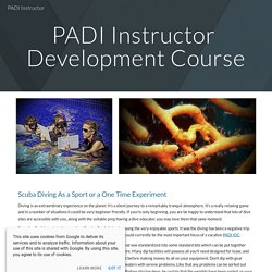 PADI Instructor