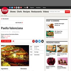 Paella Valenciana Recipe