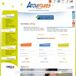 Page d'accueil - Atoustages