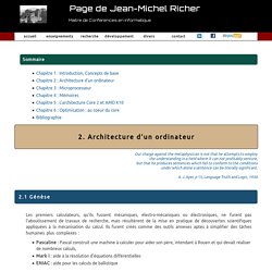 Page de Jean-Michel Richer