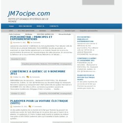Médiums « JM7ocipe.com
