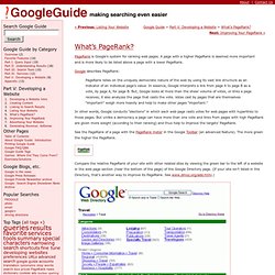 What Is PageRank? Learn About Google PageRank