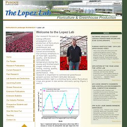 Floriculture - Greenhouse Management Guidesheets