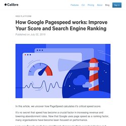 How Google Pagespeed works: Improve Your Score and Search Engine Ranking