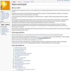 Pagina principală - LogicWiki