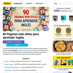 90 Páginas web útiles para aprender inglés