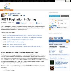 REST Pagination in Spring