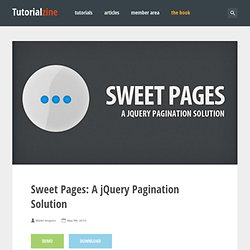 Sweet Pages: A jQuery Pagination Solution