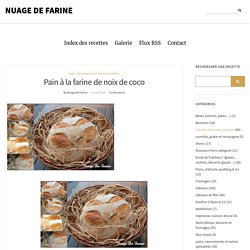 Pain à la farine de noix de coco