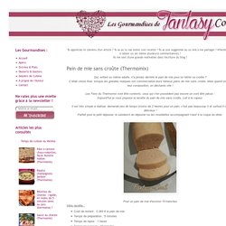 Pain de mie sans croûte (Thermomix)