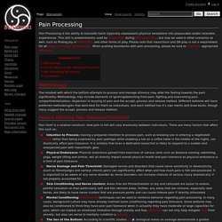 Pain Processing - BDSM Wiki