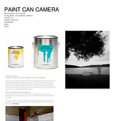 Paint Can Camera