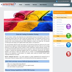 Get in Touch with the Best Paint Testing Lab in Delhi