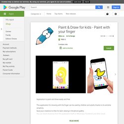Paint & Draw for kids - Paint with your finger - Apps on Google Play