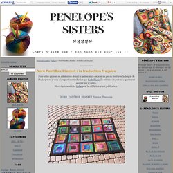 Noro PaintBox Blanket : la traduction fraçaise - Pénélope's sisters