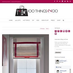 Painting Blinds and Bathroom Finishing Touch - 100 Things 2 Do