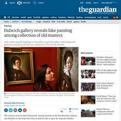 Dulwich gallery reveals fake painting among collection of old masters