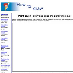 Painting online game paint brush online