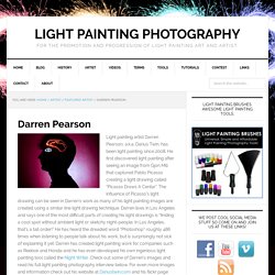 Light Painting Artist Darren Pearson