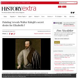 Painting 'reveals Walter Ralegh’s secret desire for Elizabeth I'