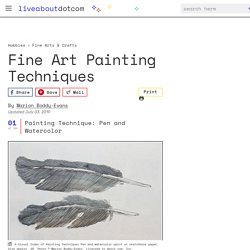 Fine Art Painting Techniques Visual Index