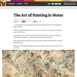 The Art of Painting in Water