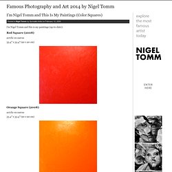 I’m Nigel Tomm and This Is My Paintings (Color Squares) « Nigel Tomm's Most Famous & Super Popular Art Blog
