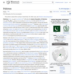 Pakistan - Wikipedia